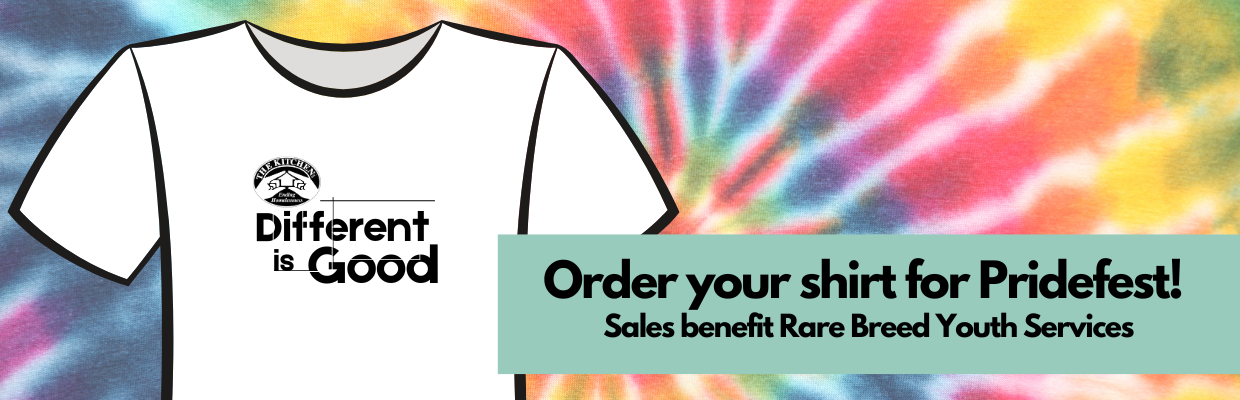 Order your t-shirt for Pridefest