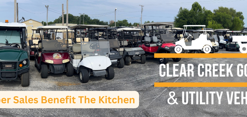 Clear Creek Golf Car & Utility Vehicles Partners with The Kitchen in October